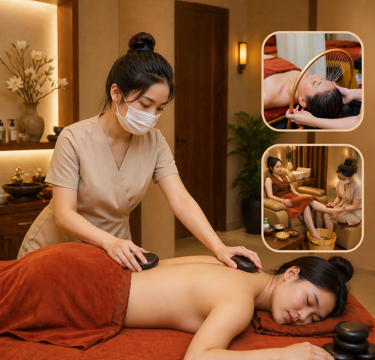 Combo Gội Đầu + Massage